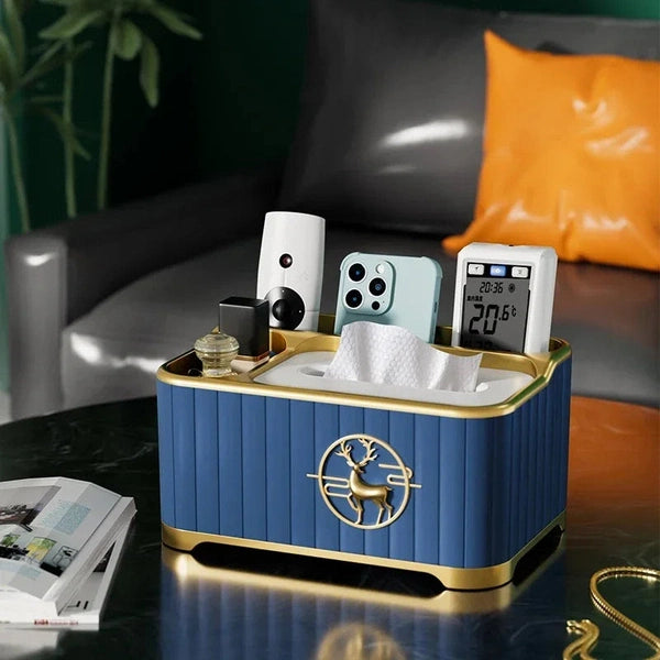Remote Control Dining Table Storage Box, Desktop Tissue Box, Household Paper Box