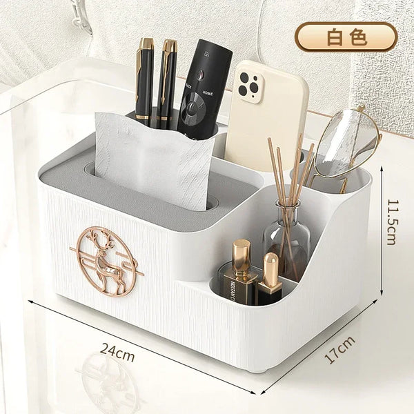 Remote Control Dining Table Storage Box, Desktop Tissue Box, Household Paper Box