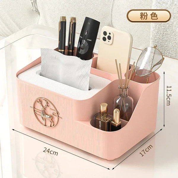 Remote Control Dining Table Storage Box, Desktop Tissue Box, Household Paper Box