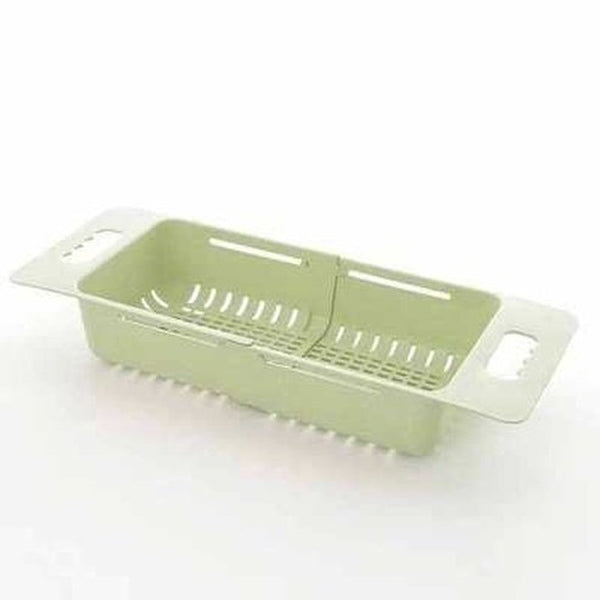 Retractable Drain Basket Dish Drainer