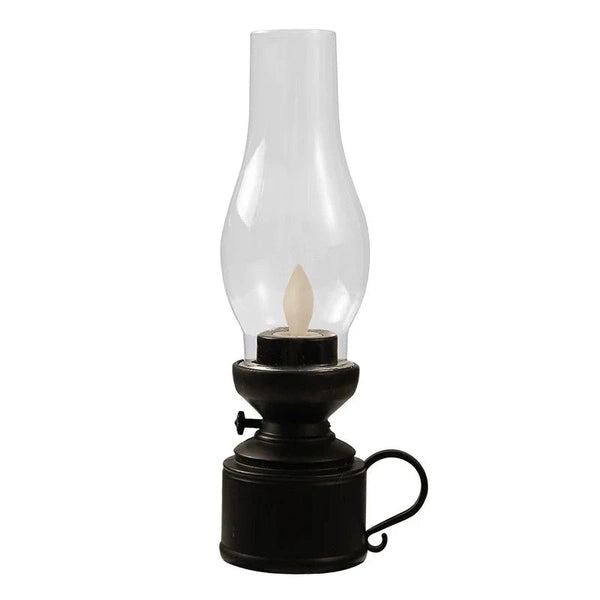 Retro Oil Lamp, Electric Flameless Candle Lamps, LED Novelty Lanterns