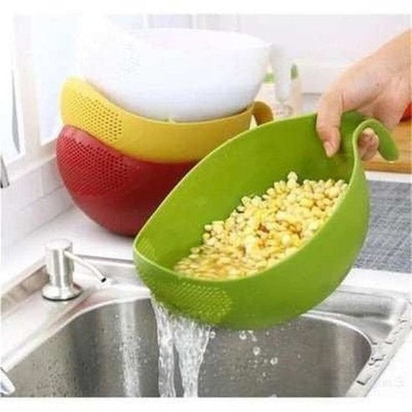 Rice and Quinoa Washing and Salad Straining Tool