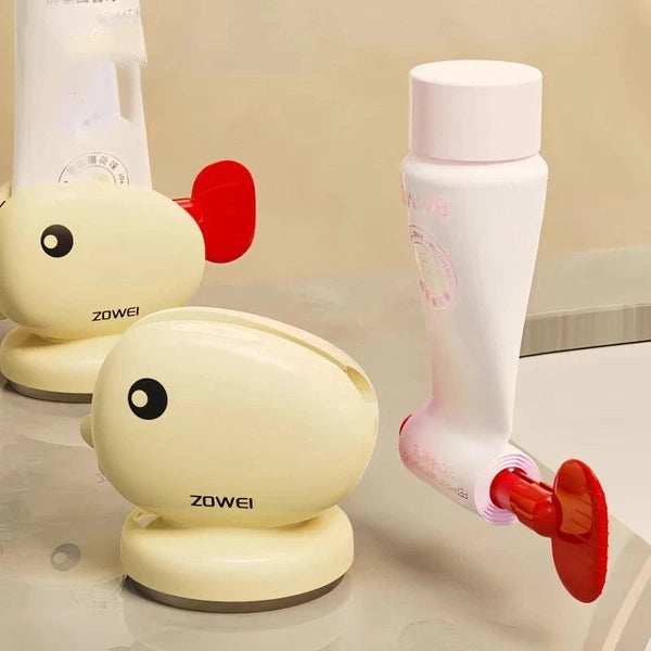 Rolling Toothpaste Squeezer – Tube Dispenser and Holder for Clean