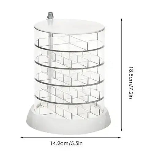Rotating Multi-Layer Acrylic Jewelry Organizer Box