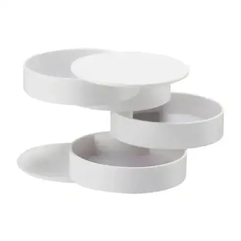 Rotating Multi-Layer Acrylic Jewelry Organizer Box