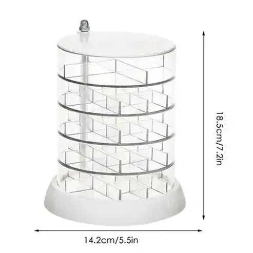 Rotating Multi-Layer Acrylic Jewelry Organizer Box