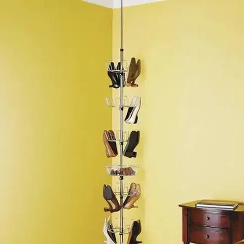 Rotating Shoe Basket