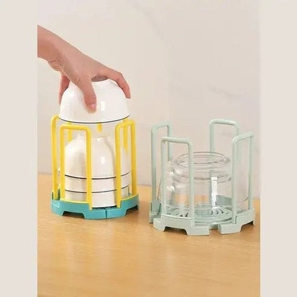 Rotating Telescopic Dish Rack