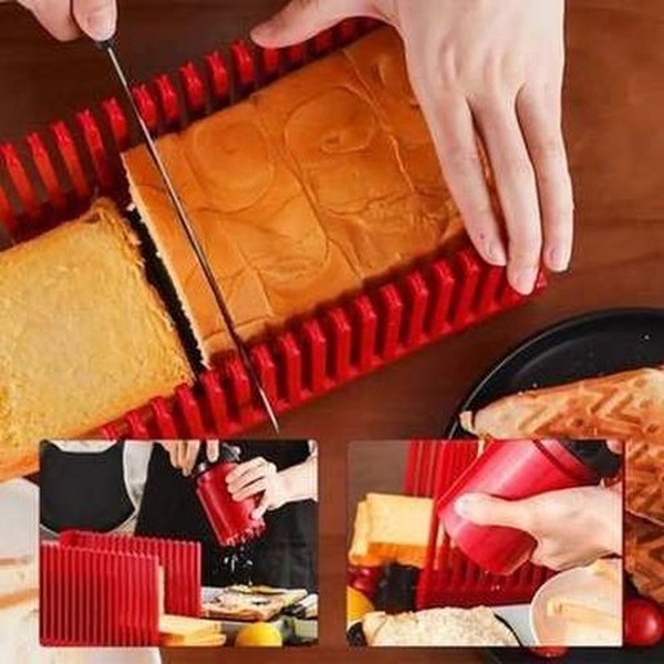 Toast Bread Sandwich Slice Cutter Toast Bread Cutting Tool