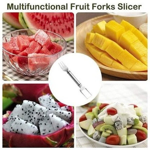 Multifunctional 2 IN 1 Stainless Steel Watermelon Cutter