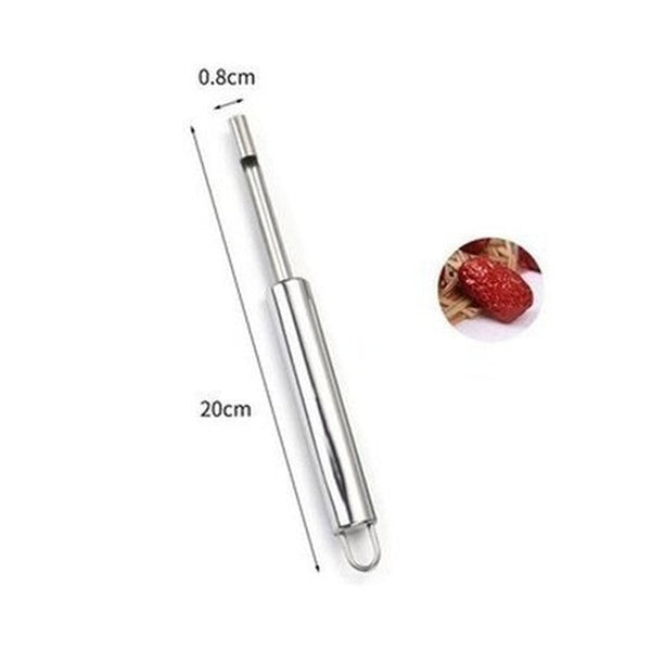 304 Stainless Steel All Kinds Of Fruit De-Nucleator Home Red Date Hawthorn Extracting Core De-Seeding Tools. Kitchen Tools & Utensils: Food Peelers & Corers.