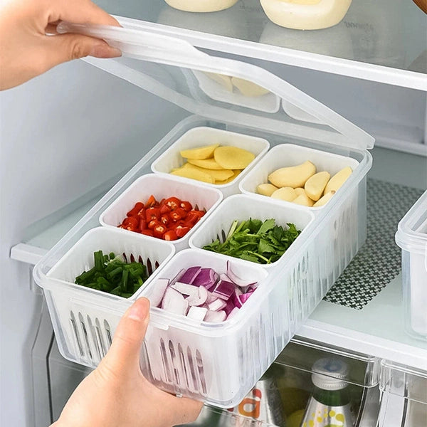 Refrigerator Food Storage Containers with Lids