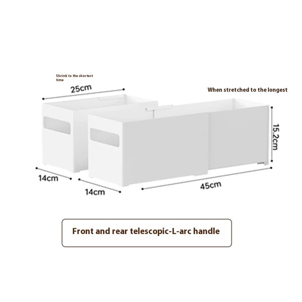 Retractable Kitchen Cabinet Storage Box