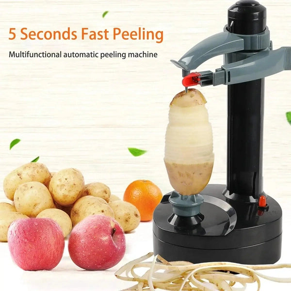 Houselin Electric Potato Peeler, Multifunction Electric Fruit Apple Peeler