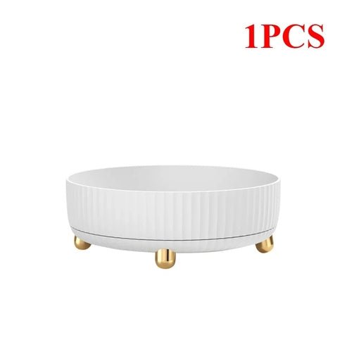 360° Rotating Spice Rack Organizer | Non-Slip Turntable Storage for Kitchen & Pantry