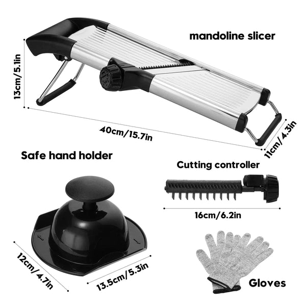 Adjustable Mandoline Food Slicer