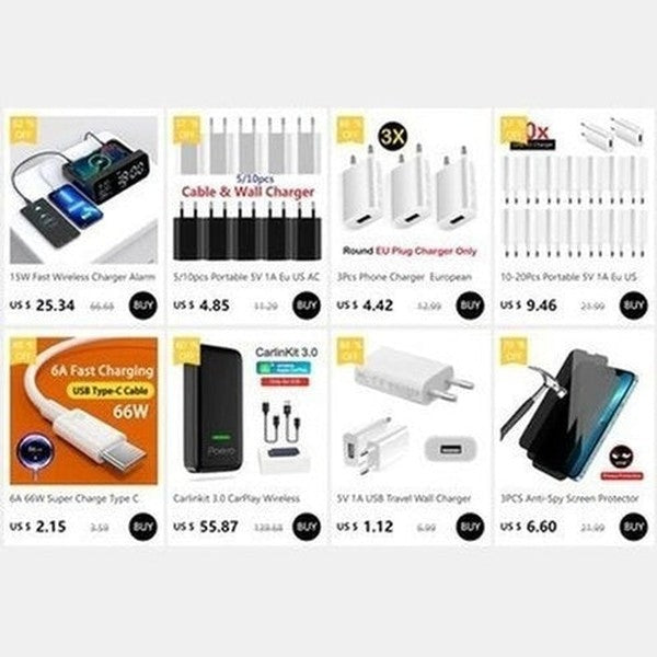 LED Night Lights Alarm Clock