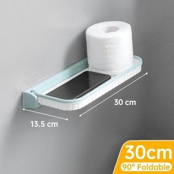 Shelves No Drill Organizer Wall-mounted Shower Storage Rack Drain Abs Rack Wall Storage Rack. Bathroom Accessories. Type: Bathroom Accessory Mounts.