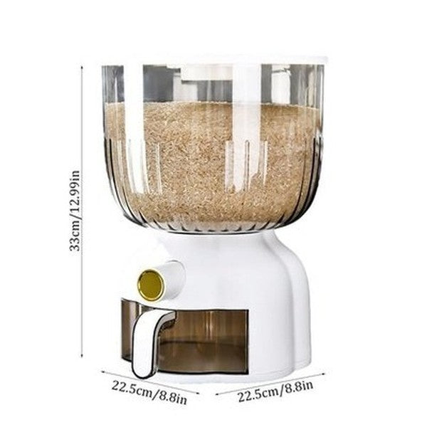 Large Capacity Insect Proof Rice Dispenser Storage Box
