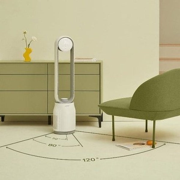 Keheal Air Purification Circulation Bladeless Fan Ultra-Quiet Dormitory Desk Floor Electric Fan Tower Fan Bladeless Room. Climate Control Appliances: Fans.