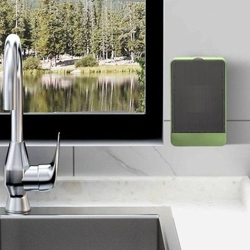 Wall Mounted Flap Type Luxury Lightweight Soap Box Punch-Free Bathroom Storage Rack Portable Soap Dish with Detachable Drawer