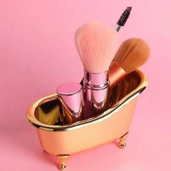 Multi-functional Design Bathtub Shape Makeup Storage Box