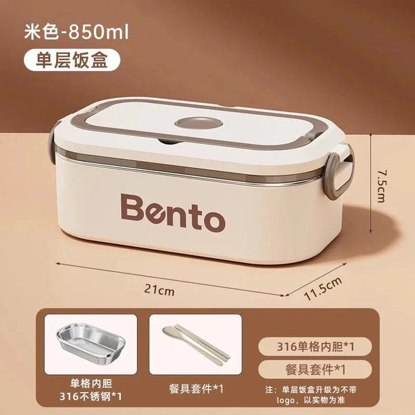 Stainless Steel Thermal Bento Lunch Box