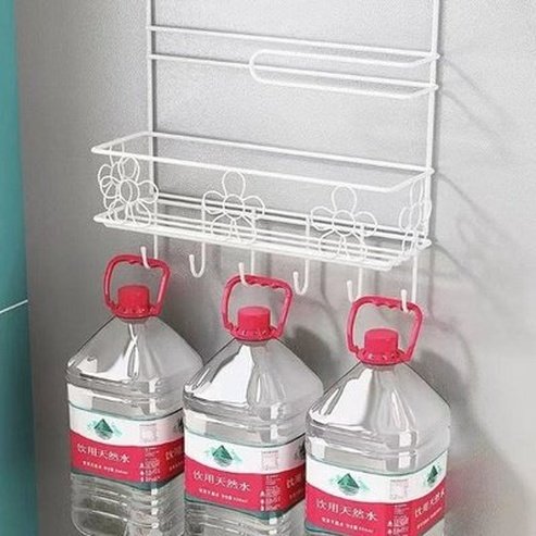 6 Layer Refrigerator Spice Rack Iron Art Spice Shelf