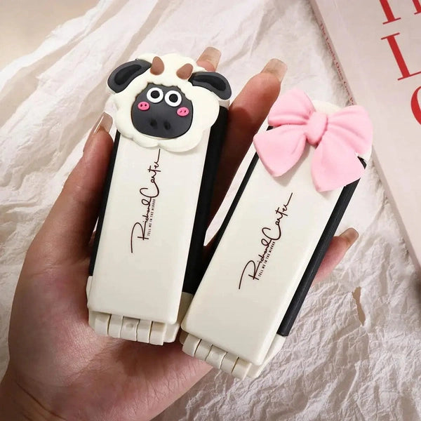 2-in-1 Comb and Mirror Set