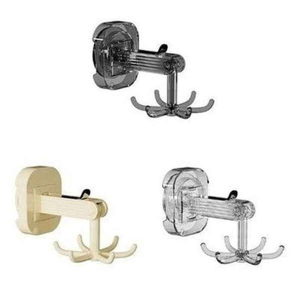 360° Rotating Suction Cup Six-claw Folding Hook