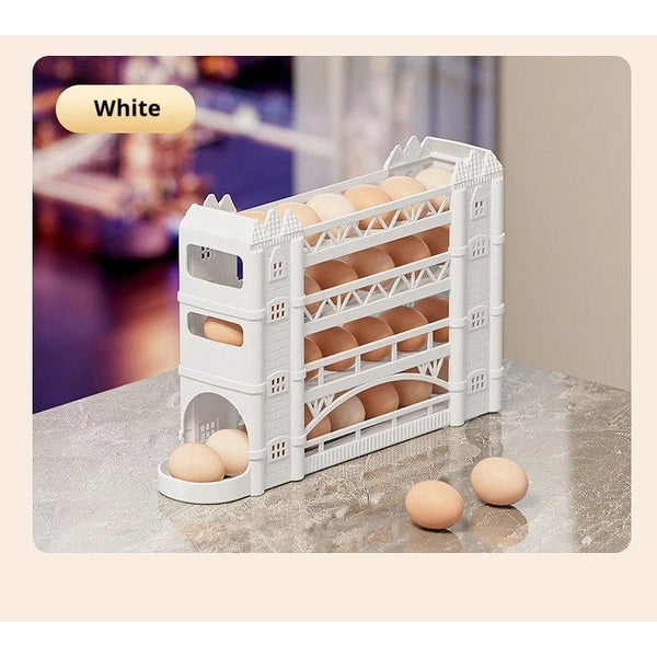 Sliding Egg Storage Bins for Refrigerator