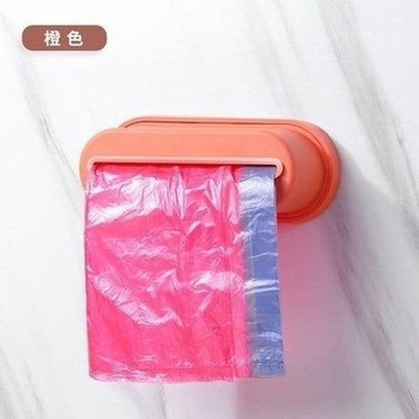 Kitchen Bathroom Hanging Trash Bag Dispenser and Storage Box Wall Mounted Kitchen Plastic Bag Container. Cleaning Tools. Type: Trash Cans & Wastebaskets.