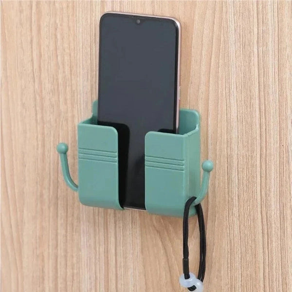 Wall Mounted Mobile Phone Holder, Home Multifunction Holder, Remote Control Storage Box