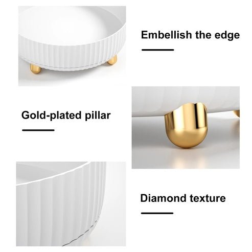 360° Rotating Spice Rack Organizer | Non-Slip Turntable Storage for Kitchen & Pantry