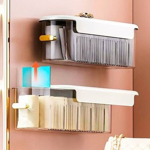 Storage Box Transparent Visible Classify Storing Dust-proof Drawer. 6 Grids Underwear Case Closet Organizer. Storage and Organization: Household Storage Containers.