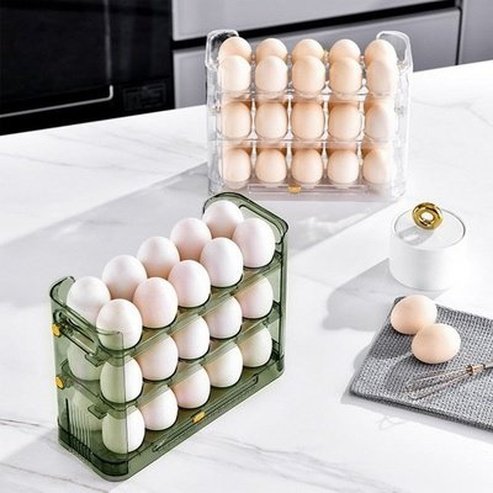Egg Storage Box Egg Container Fridge Organizer Food Containers Egg Holder Fresh Keeping Case Dispenser Kitchen Accessories. Type: Food Storage Containers