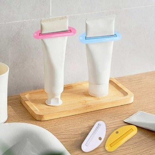 3 PCS Multifunction Manual Toothpaste Dispenser Cream Tube Squeezer Bathroom Squeeze Paste Extruding Clip Squeezing Clamp. Toothpaste Squeezers & Dispensers