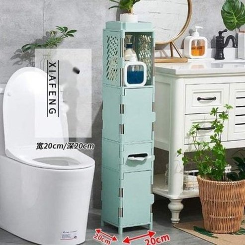 Multifunctional Multi-layer Plastic Narrow Bath Rack