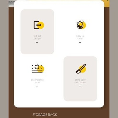 Wall-Mounted Seasoning Box