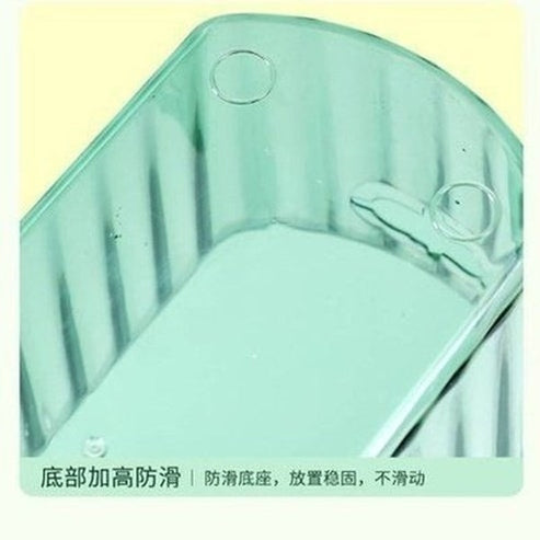 Double Storage Box for Snacks Nuts Fruit Seeds Shells