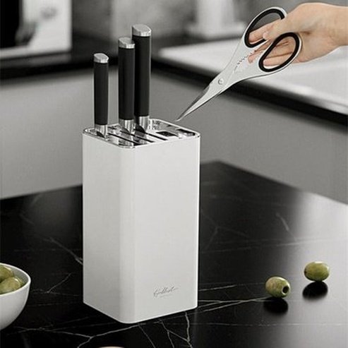 Stainless Steel Knife Stand Block Holder for Kitchen