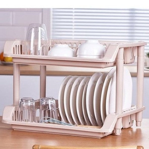2 Levels Dish Drainer