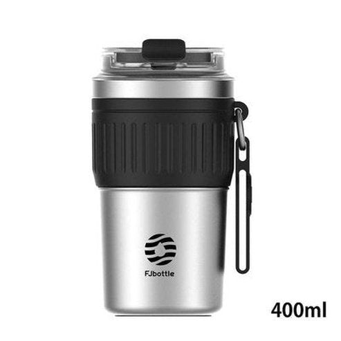 Non-slip Portable Coffee cup with lifting rope