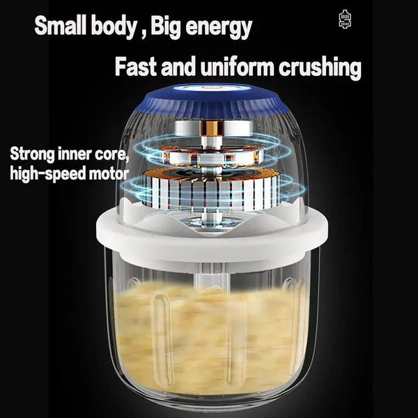 Mini Onion Chopper, Vegetable Blender, Chopper Cordless
