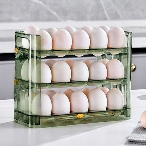 Egg Storage Box Egg Container Fridge Organizer Food Containers Egg Holder Fresh Keeping Case Dispenser Kitchen Accessories. Type: Food Storage Containers
