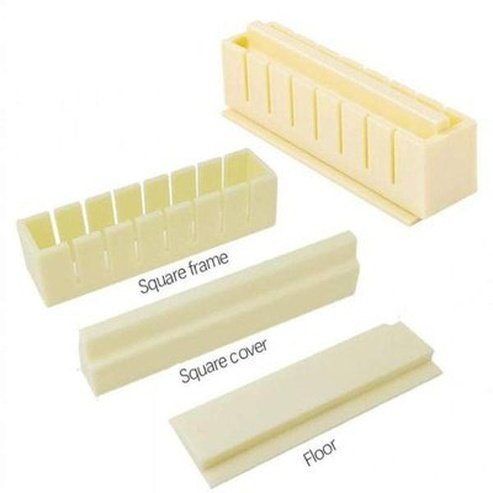 10pcs/set Sushi Maker Food Grade PP Rice Rolls