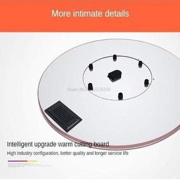 Rotating Food Insulation Plate Heating Board