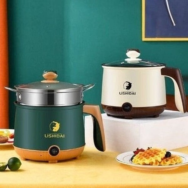 Multifunctional Electric Double Layer Mini Hot Pot Cooker