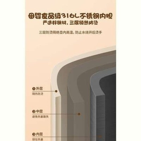 Constant Temperature Kettle Electric Kettle Intelligent Chlorine Removal Insulation Milk Kettle Desktop Water Dispenser. Kitchen Appliances: Electric Kettles.