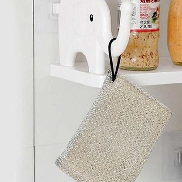 Cartoon Elephant Wall Mount Shelf Strong Load Bearing Wall Mounted Small Elephant Multifunctional Wall Hanging Spice Organizer. Bathroom Accessory Mounts